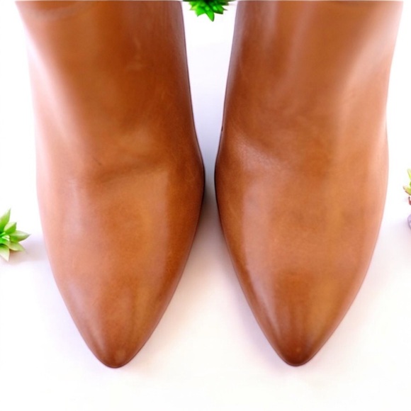 Enzo Angiolini Cognac “Corynn” Ankle Booties - Picture 14 of 16